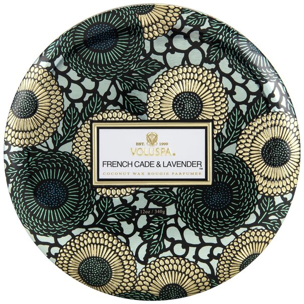 French Cade Lavender - 3 Wick Tin Candle