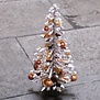 Miniature Christmas Tree Arrangement Gold (+/-40cm high)