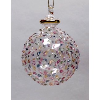 Daniel Ost Christmas Ball Multicolor - ø10cm - C33
