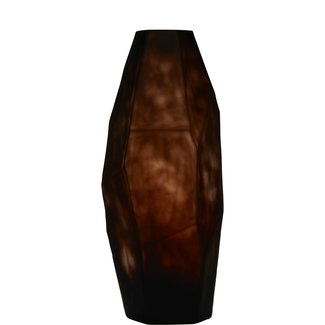 Daniel Ost Vase Djoeba Chocolate H44,5 D18,5 cc