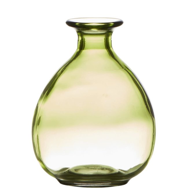 Daniel Ost Mini Vase Leaf Green H12 D9