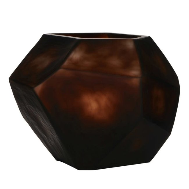 Daniel Ost Vase Djoeba Chocolate H19,5 D26 cc