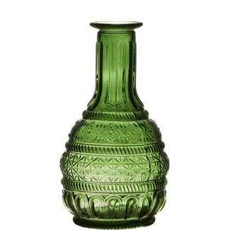 Daniel Ost Bottle Pattern Green H18 D10
