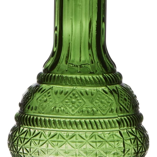 Daniel Ost Bottle Pattern Green H18 D10