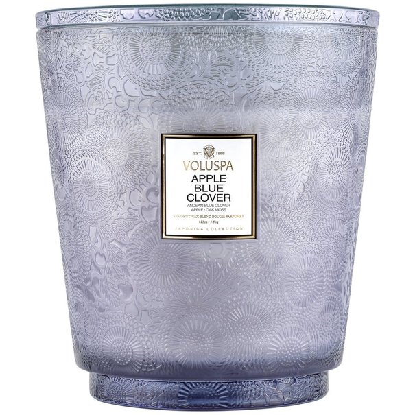 Apple Blue Clover - 5 Wick Hearth Candle