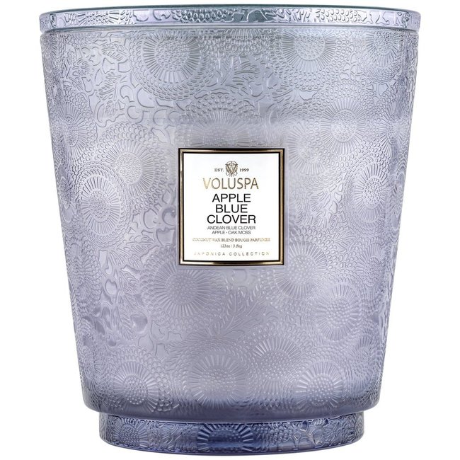 Apple Blue Clover - 5 Wick Hearth Candle