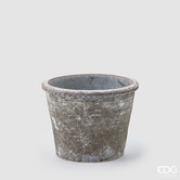 Antique Grey Pot H20 D26