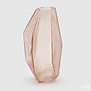 Glass Vase Pink H33