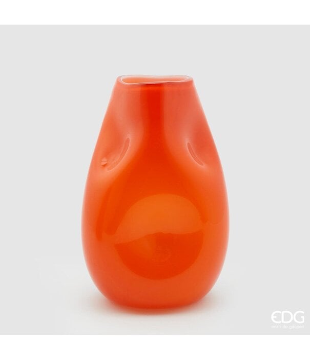 Enzo De Gaspari Vase orange H29 D18/8