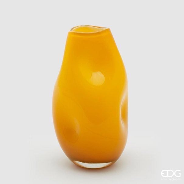 Enzo De Gaspari Vase yellow H29 D18/8