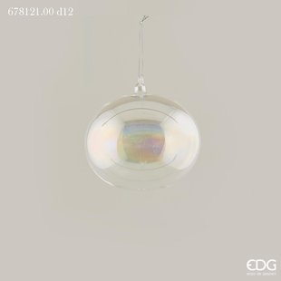 Christmas Ball D12 Natural Glass