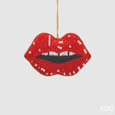 Christmas Ball Kiss L12 Red Beads