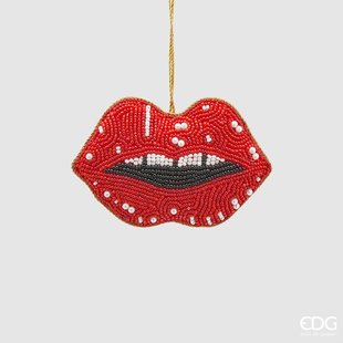 Christmas Ball Kiss L12 Red Beads