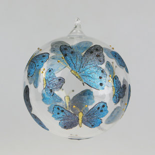 10cm Bulb w/ Blue Butterflies
