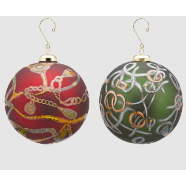 Enzo De Gaspari Christmas Ball Bridle D12 (price per piece) - ok