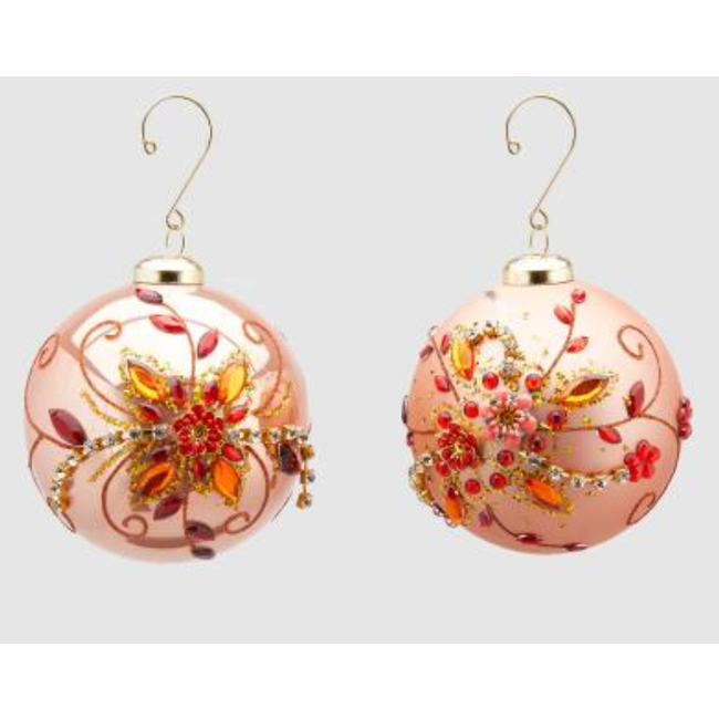 Enzo De Gaspari Christmas Ball Supergem Orange D10