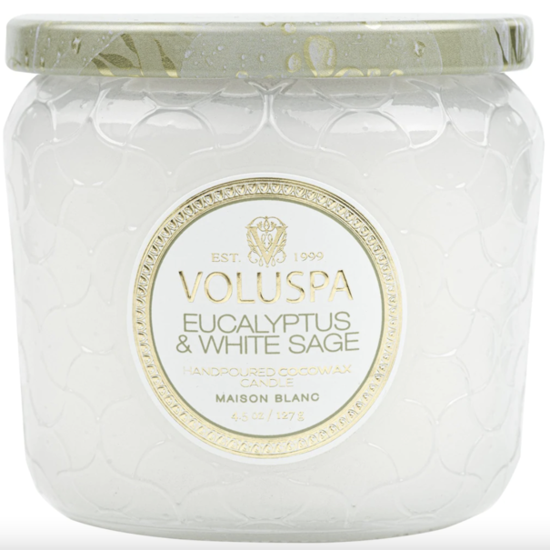 Petite Jar Candle Eucalyptus White Sage