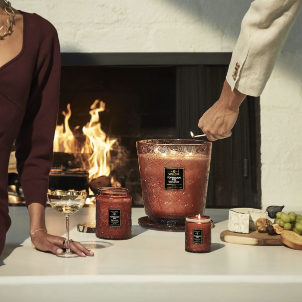 5 Wick Hearth Candle Forbidden Fig