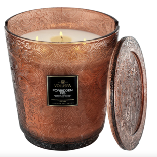 5 Wick Hearth Candle Forbidden Fig