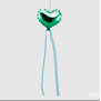 Dec. Palloncino Cuore Green D12