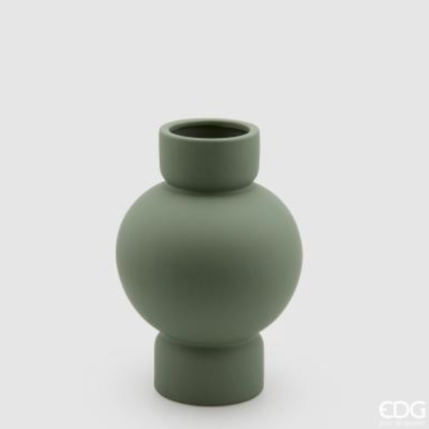 Enzo De Gaspari Vaso Sfera Light Green H26 D18