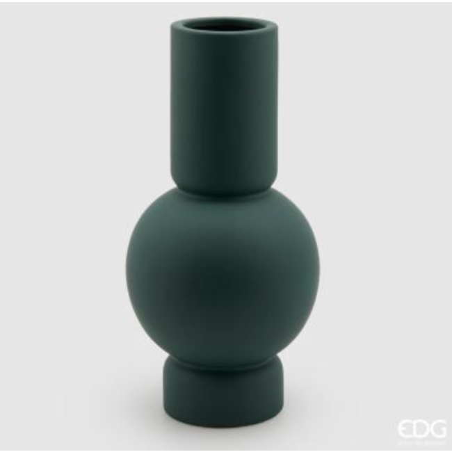 Enzo De Gaspari Vaso Sfera Green H36 D18