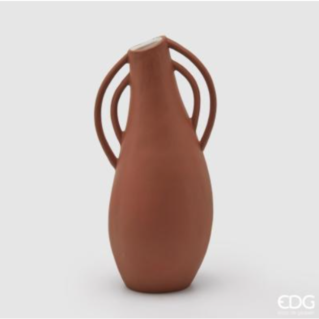 Enzo De Gaspari Vaso Chakra Doppi-Man Rust H36 D15