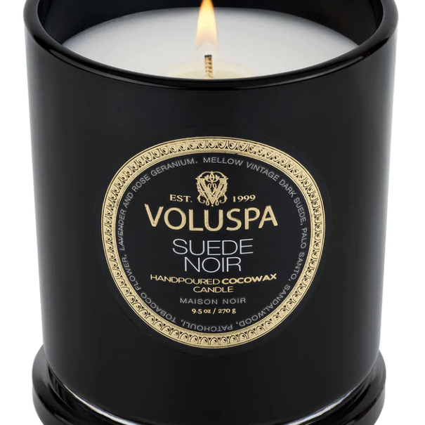 Suede Noir - Classic Candle