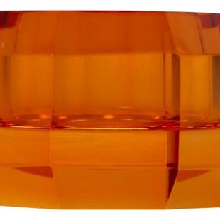 Crystal holder, amber, 4,5x4,5x3
