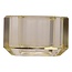 Crystal Crystal holder, butter, 4,5x4,5x3
