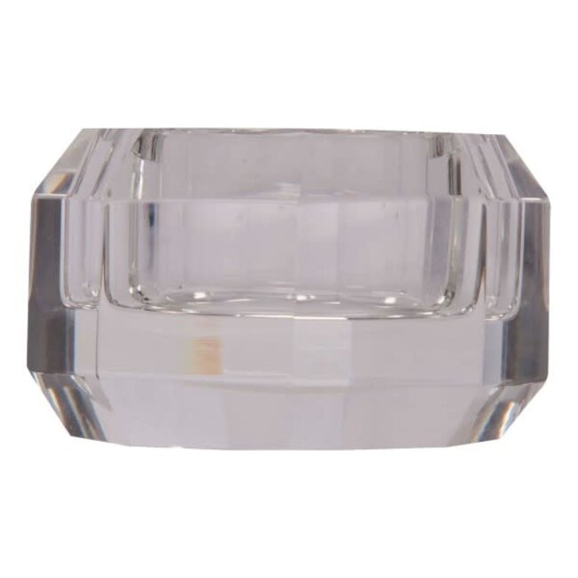 Crystal Crystal holder, clear, 6x6x4