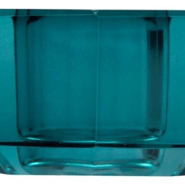 Crystal Crystal holder, petrol, 4,5x4,5x3