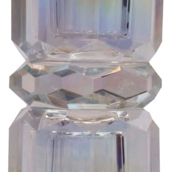 Crystal Crystal holder, rainbow, 4,5x4,5x7,5