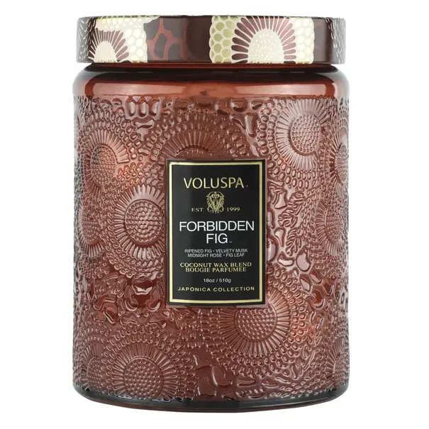 Large Jar Candle Forbidden Fig