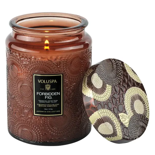 Large Jar Candle Forbidden Fig