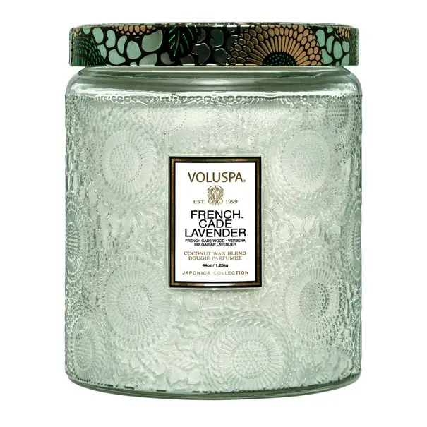 Luxe Jar Candle French Cade Lavender