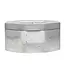 Octagon 3 Wick Tin Candle Silver Birch Peppercorn