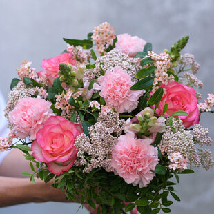 Bouquet rose 50 EUR