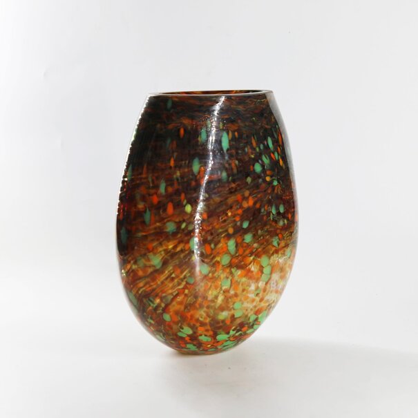 Giorgio Giuman Murano Vase in Polychromy 27cm