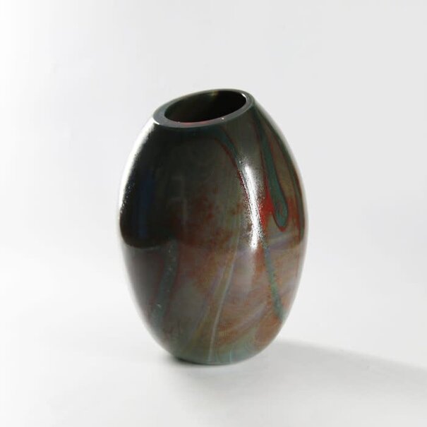 Giorgio Giuman Murano Vase in Polychrome 29cm