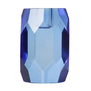 Crystal holder, cobalt 12,5x5x7,5 cm
