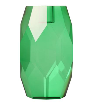 Crystal holder, deep green, 12,5x5x7,5 cm
