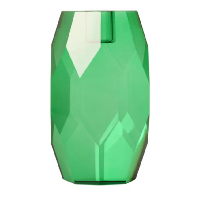 Crystal Crystal holder, deep green, 12,5x5x7,5 cm