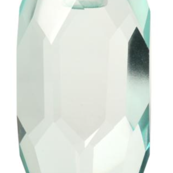 Crystal Crystal holder, light mint, 10x5x7 cm