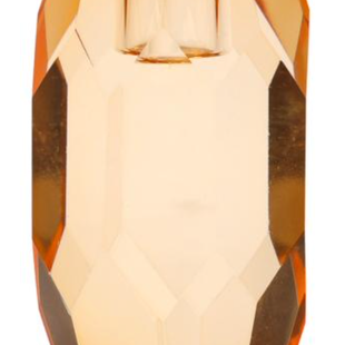 Crystal holder, light orange, 12,5x5x7,5 cm