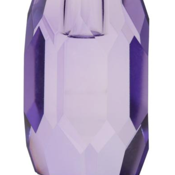 Crystal Crystal holder, violet, 12,5x5x7,5 cm