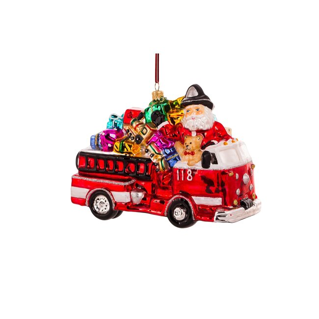 Art Studio Firey Truck with Santa’s Full Sack (S400)