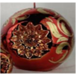 Daniel Ost Candles Red metallic w/ gold glitter old fiorentino reflector 200mm (MDR00263M120)