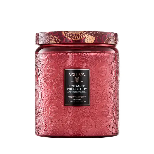 Luxe Jar Candle Forage Wildberry
