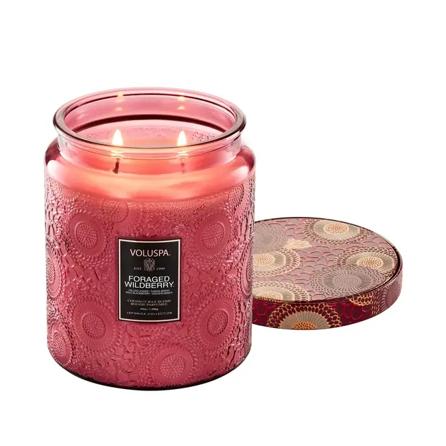 Luxe Jar Candle Forage Wildberry